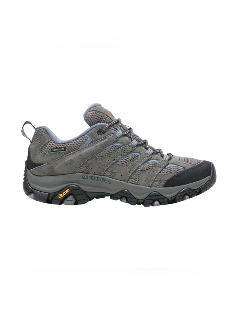 Merrell Men's Grey and Black Waterproof Trail Sneaker